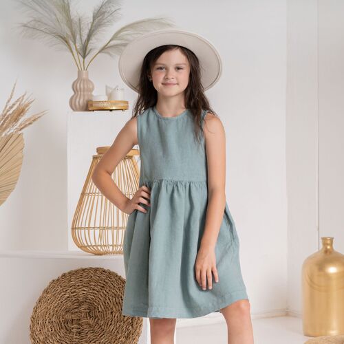 Kids' Linen Dress Mini Maya