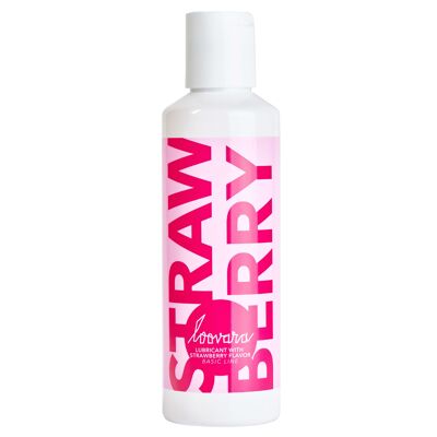 Strawberry lubricant - lubricant with strawberry flavor (100 ml) / SPRING SPECIAL / EASTER GIFT