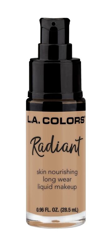 LA Colors Maquillage Liquide Radiant Beige Moyen 2