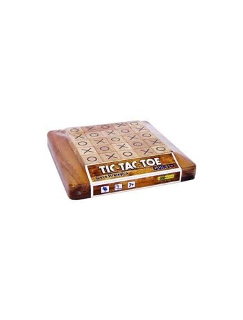 Logica Giochi Houten (reis) Bordspel Tic Tac Toe 5D, LG873, 14x14x2,5cm 3