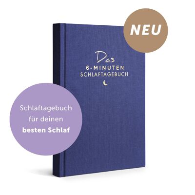 Das 6-Minuten-Schlaftagebuch - Nachtblau