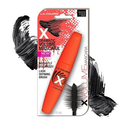 LA Colors Mascara X Volume Extreme Black