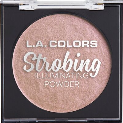 LA Colors Strobing Illuminating Powder Flashing Pink