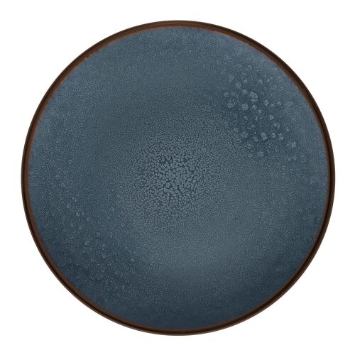 Feeling Indigo - Coffret 6 assiettes plates-MEDARD DE NOBLAT