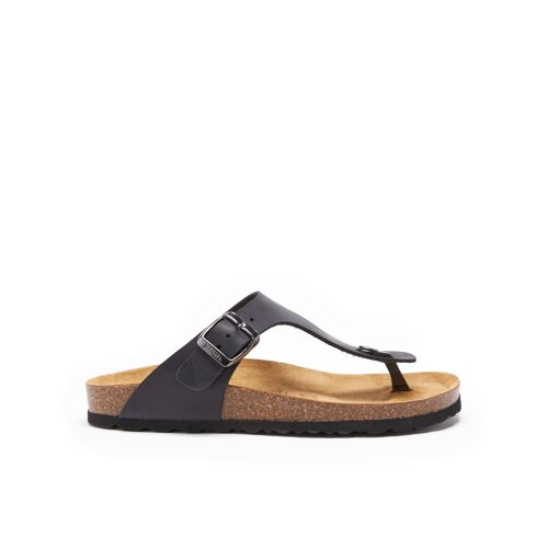 Sandalo infradito BLANCA in pelle nero da UNISEX. Codice fornitore MD2128