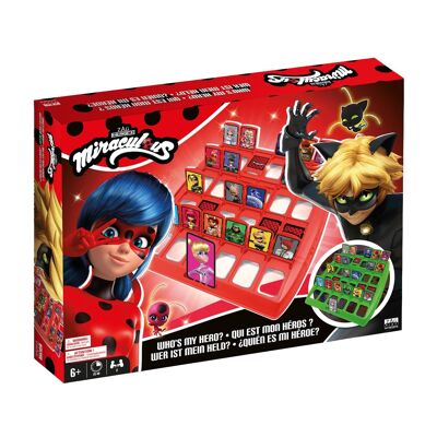 Miraculous Ladybug - ¿Quién es mi héroe? - El juego de mesa familiar oficial de la licencia Miraculous