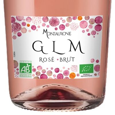 Montaurone "GLM" Vin mousseux Rosé brut BIO