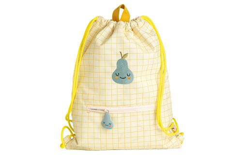 Pedro the Pear Drawstring Bag for Kids