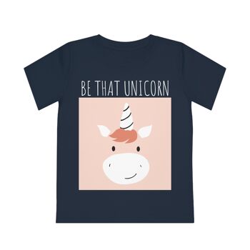 Soyez ce t-shirt écologique pour enfants Licorne 5