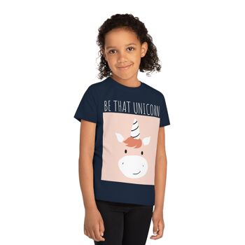 Soyez ce t-shirt écologique pour enfants Licorne 12