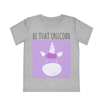 T-shirt écologique pour enfants Neon Be that Unicorn 7