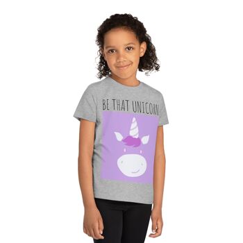 T-shirt écologique pour enfants Neon Be that Unicorn 16