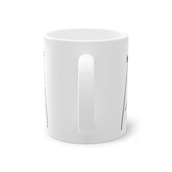 Tasse drôle ours mignon, blanche, tasse à café, tasse à thé pour enfants, 325 ml / 11 oz 7