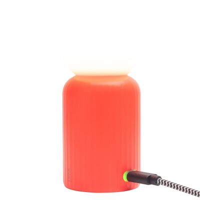 Skittle Kabellose Mini-Lampe – Koralle
