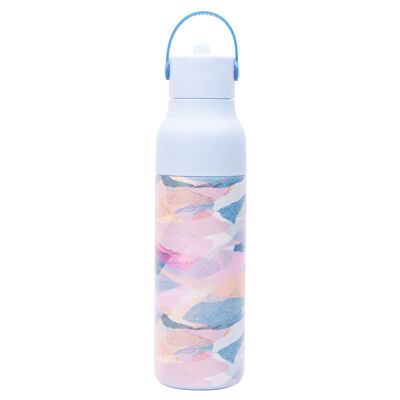 Skittle Sportflasche 500 ml – Pink Abstract