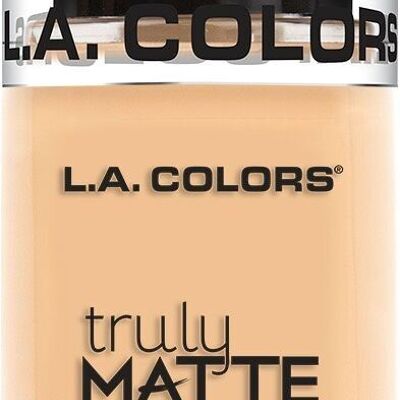 LA Colors Truly Matte Liquid Makeup Porcelain