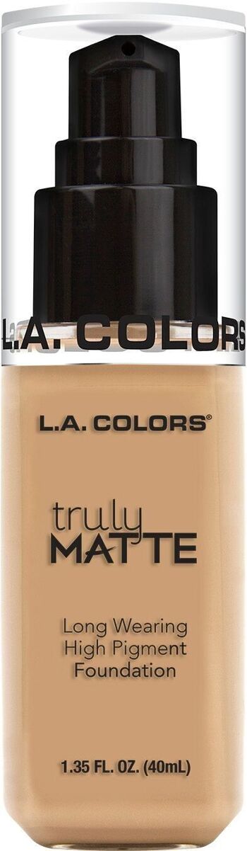 LA Colors Truly Matte Maquillage Liquide Naturel 1
