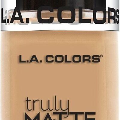 LA Colors Truly Matte Liquid Makeup Natural