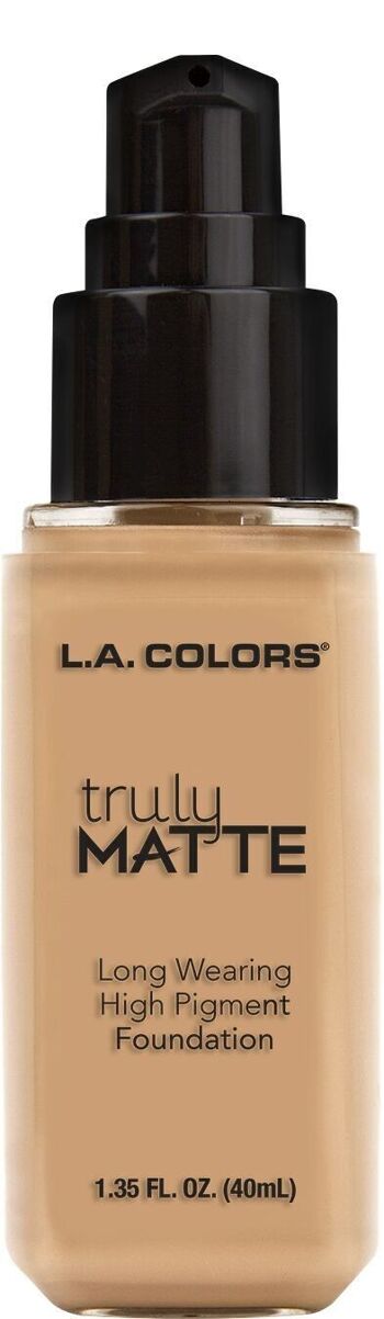 LA Colors Truly Matte Maquillage Liquide Naturel 2
