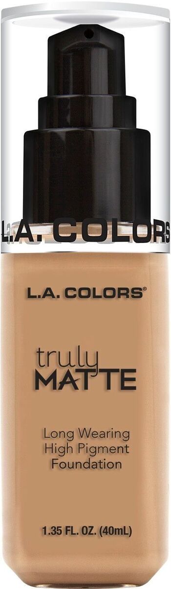 LA Colors Truly Matte Maquillage Liquide Beige Doux 1