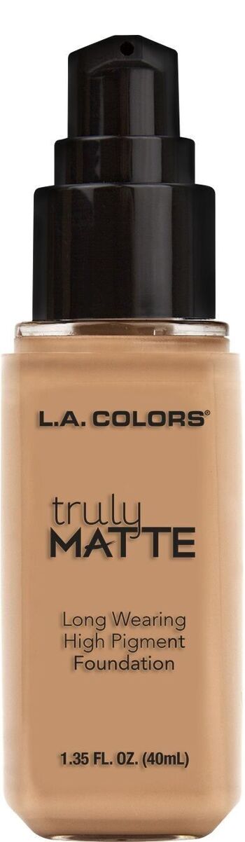 LA Colors Truly Matte Maquillage Liquide Beige Doux 2