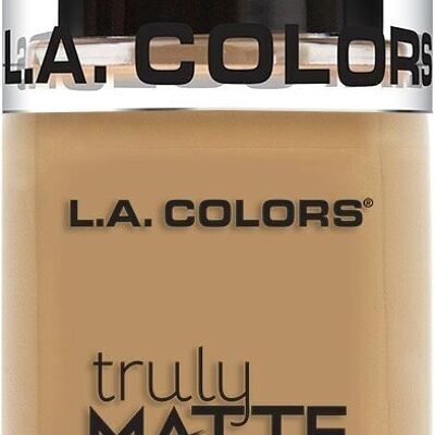 LA Colors Truly Matte Liquid Makeup Medium Beige