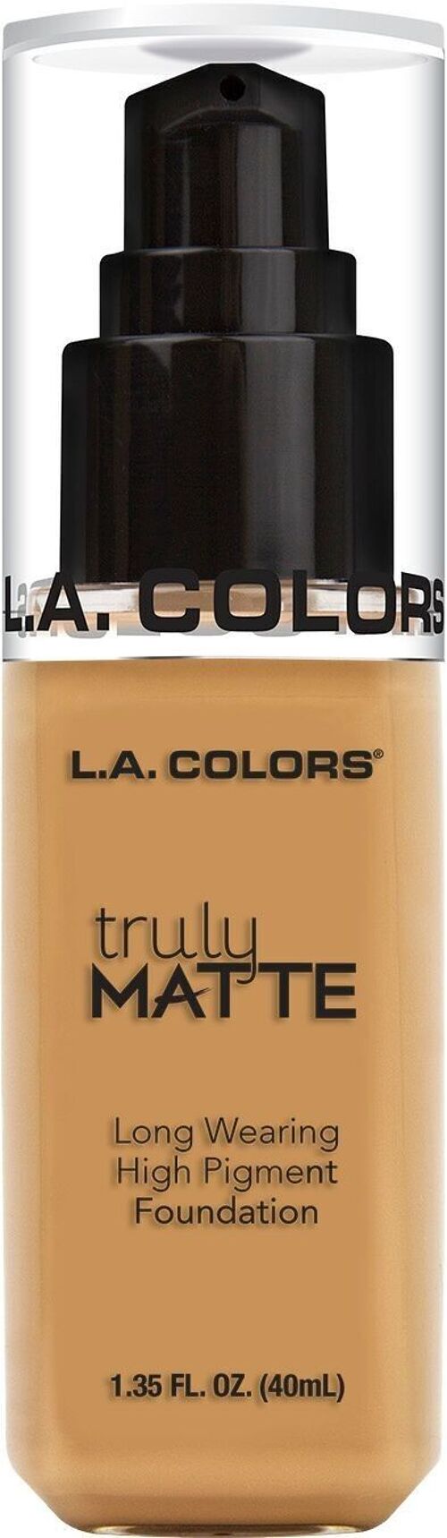 LA Colors Truly Matte Liquid Makeup Golden Beige