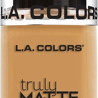 LA Colors Truly Matte Liquid Makeup Golden Beige