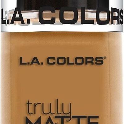 LA Colors Truly Matte Liquid Makeup Braun