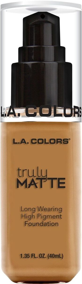 LA Colors Truly Matte Maquillage Liquide Marron 1