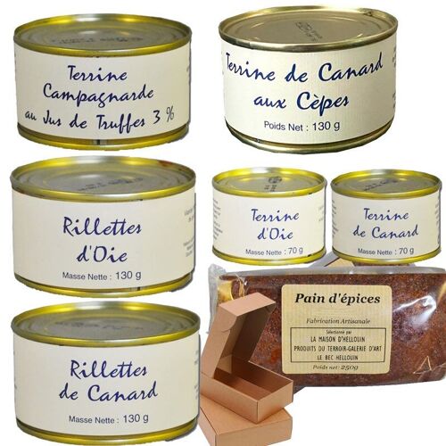 Coffret gourmand : Les saveurs authentiques