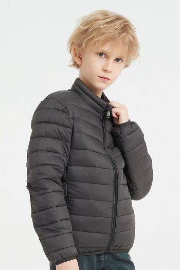 DOUDOUNES ENFANTS ACHIL JR GRIS FONCE 2