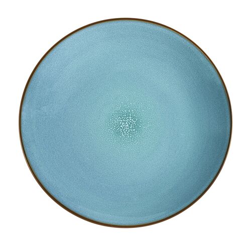 Feeling Turquoise - Coffret 6 assiettes plates-MEDARD DE NOBLAT