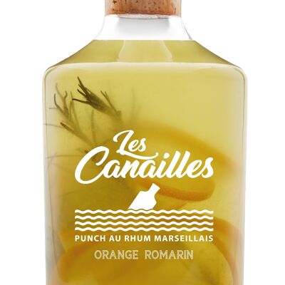 Rhum arrangé orange romarin 32° + 1 coffret