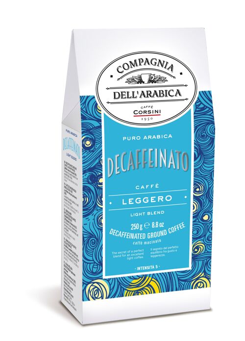 Café Descaffeinato - 10 cápsulas aluminio (compatible Nespresso®) Compagnia Dell'Arabica