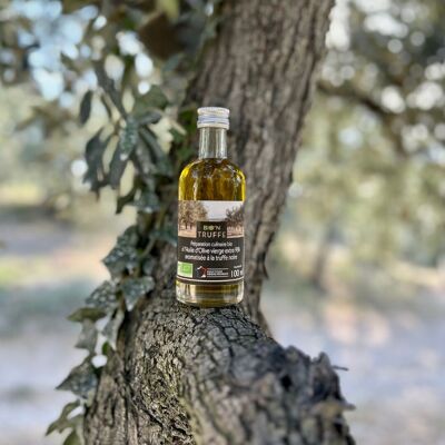 Zubereitung Natives Olivenöl extra, aromatisiert mit schwarzem Bio-Trüffel