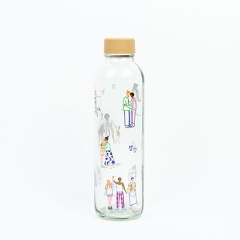 Gourde en verre - CARRY Bottle LOVE IS LOVE 0,7l 3