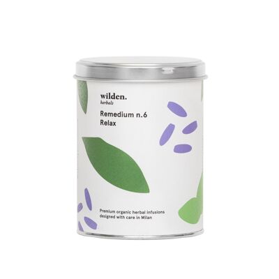 Organic herbal tea Remedium n.6 · Relax – Loose can