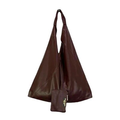 Nappa Leather Bag With Interior Purse