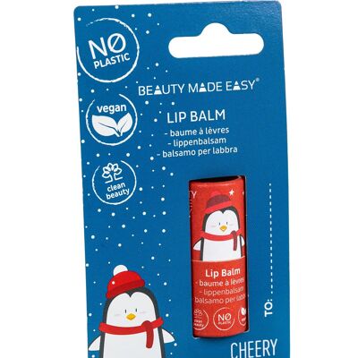 CHEERY Lipbalm  Vegan - Plastic Free - Christmas / Winter Edition