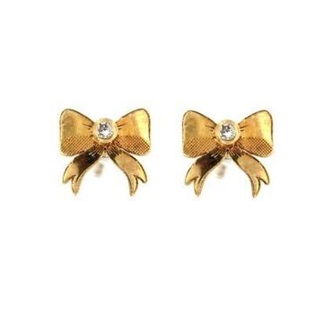 9K - Paires de Boucles d'Oreilles Nouées en Or 1