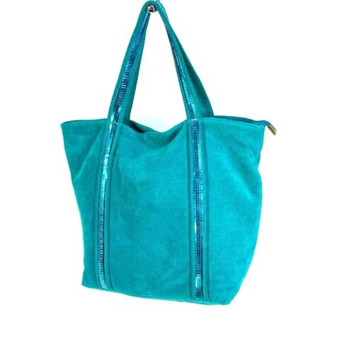 Bolso Shopper De Piel