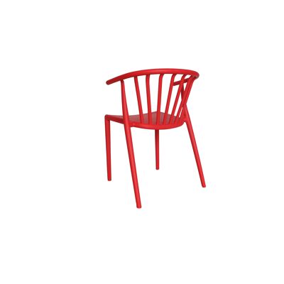 Chaise Châteaubernard - rouge
