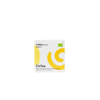 CisTea - Bio-Kräutertees zur Behandlung von Harnwegsinfektionen - Schachtel mit 10 einzeln verpackten Beuteln