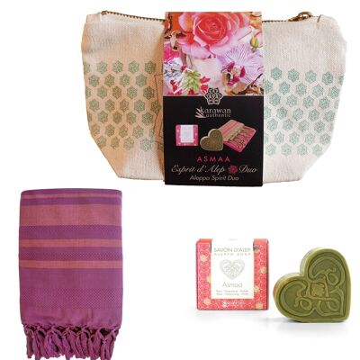 KIT REGALO BENESSERE ASMAA - SPIRITO DI ALEP DUO