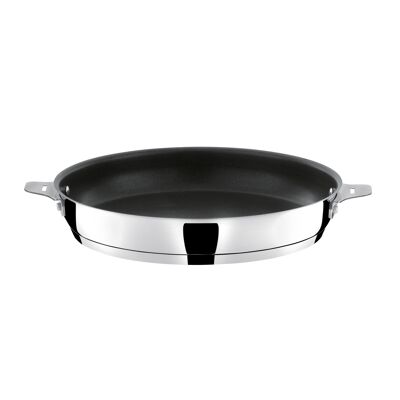 Asana - Poêle 24cm inox revêtement anti-adhérent-CUISINOX