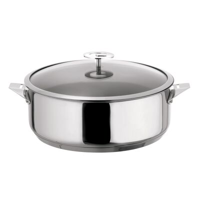 Eclipse - Stainless steel sauté pan 24cm with lid-CUISINOX