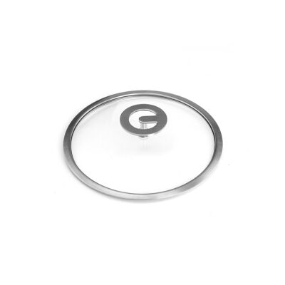 Universel - Deckel 16cm gehärtetes Glas und Edelstahl-CUISINOX