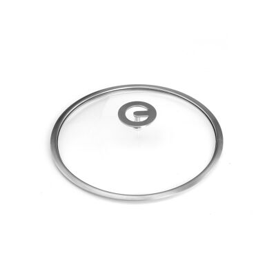 Universel - Cover 24cm tempered glass and stainless steel-CUISINOX