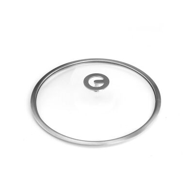 Universel - Lid 28cm tempered glass and stainless steel-CUISINOX